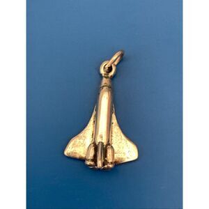.925 Space Shuttle Sterling Silver Jewelry Charm #space #moon